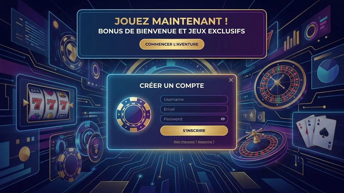 Inscription avec bonus